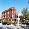 Apartment buildings on Bell Avenue